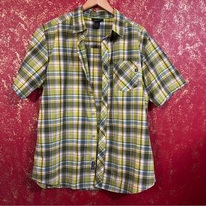 Marmot Men's Lykken Short Sleeve Plaid Shirt L